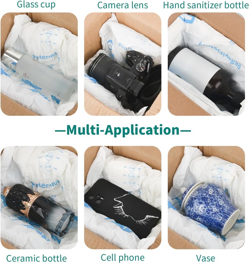 Umail 4Pcs 14x16 Inch Expanding Foam Packaging for PC Components & Valuables, Self-Forming Cushioning Material for Electronics/Unique-Form Devices, Shape-Conforming Shipping Protection - Image 5